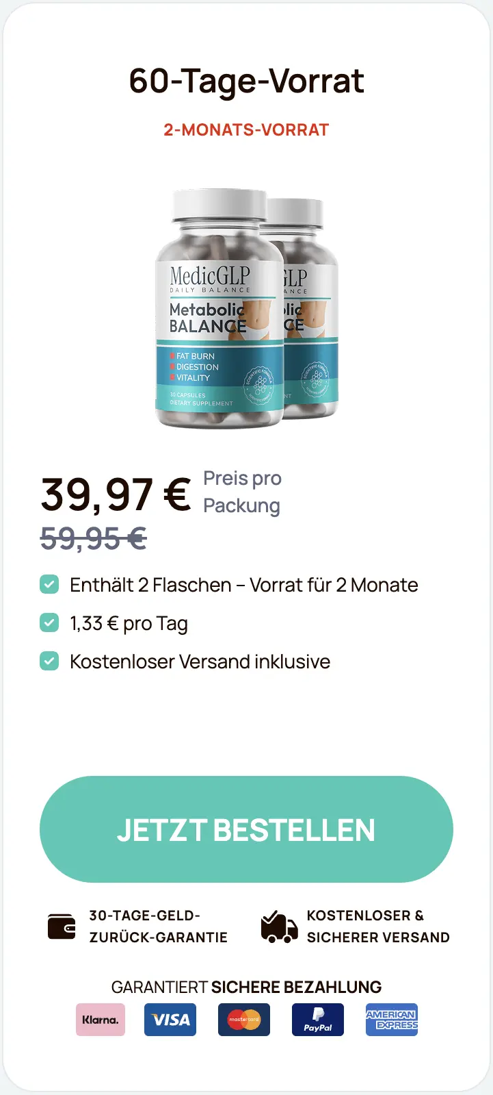 MedicGLP zwei Flaschen bestellen
